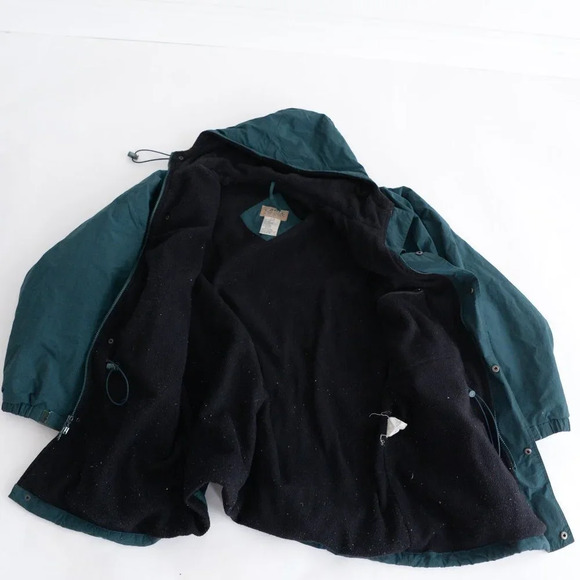 Men's Teal Hooded Jacket - Picture 4 of 16